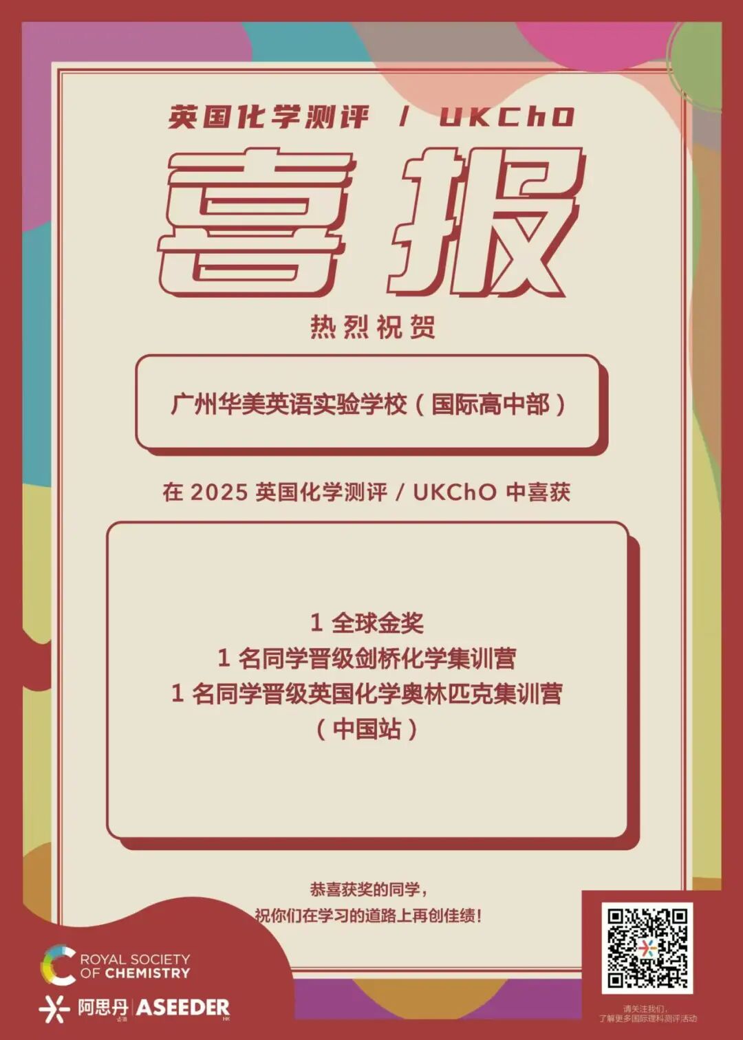2025AP喜報 | 華美國際部最強AP學霸天團榮耀出道!
