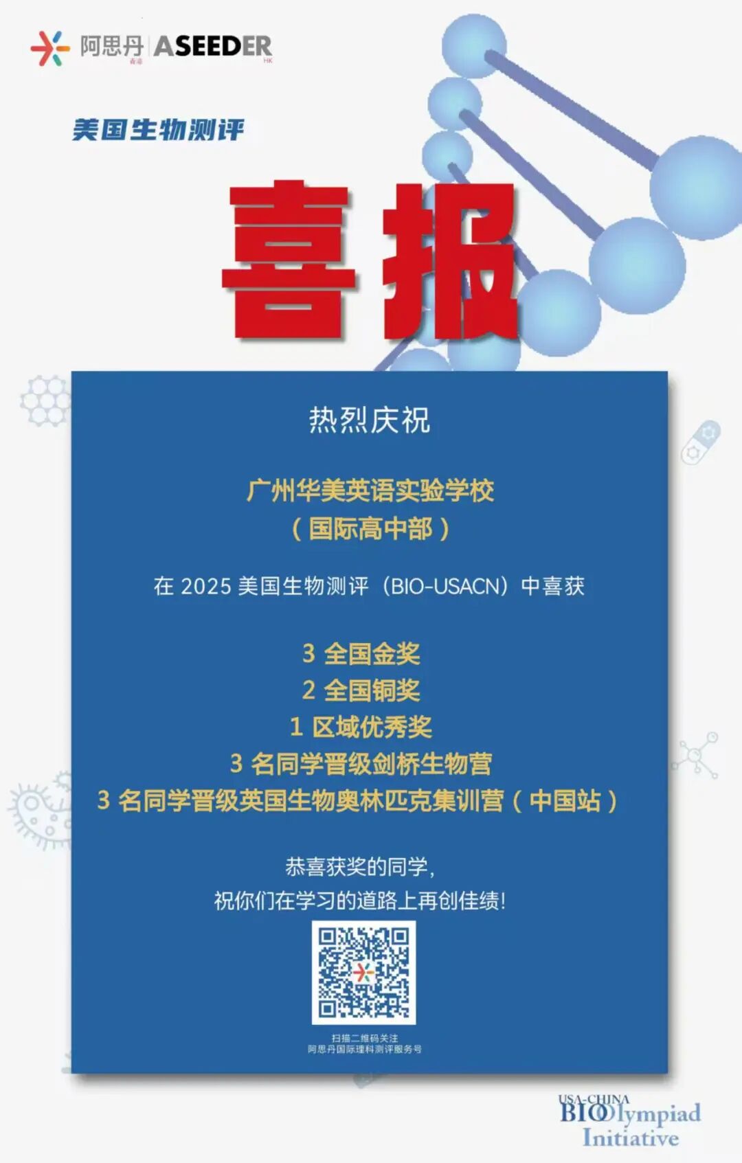 2025AP喜報 | 華美國際部最強AP學霸天團榮耀出道!