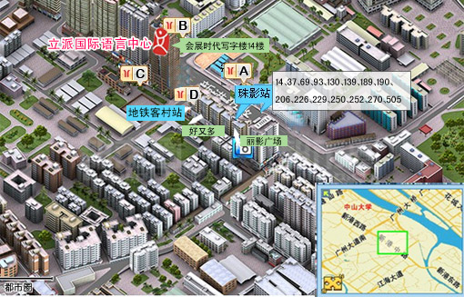 立派客村校区交通图